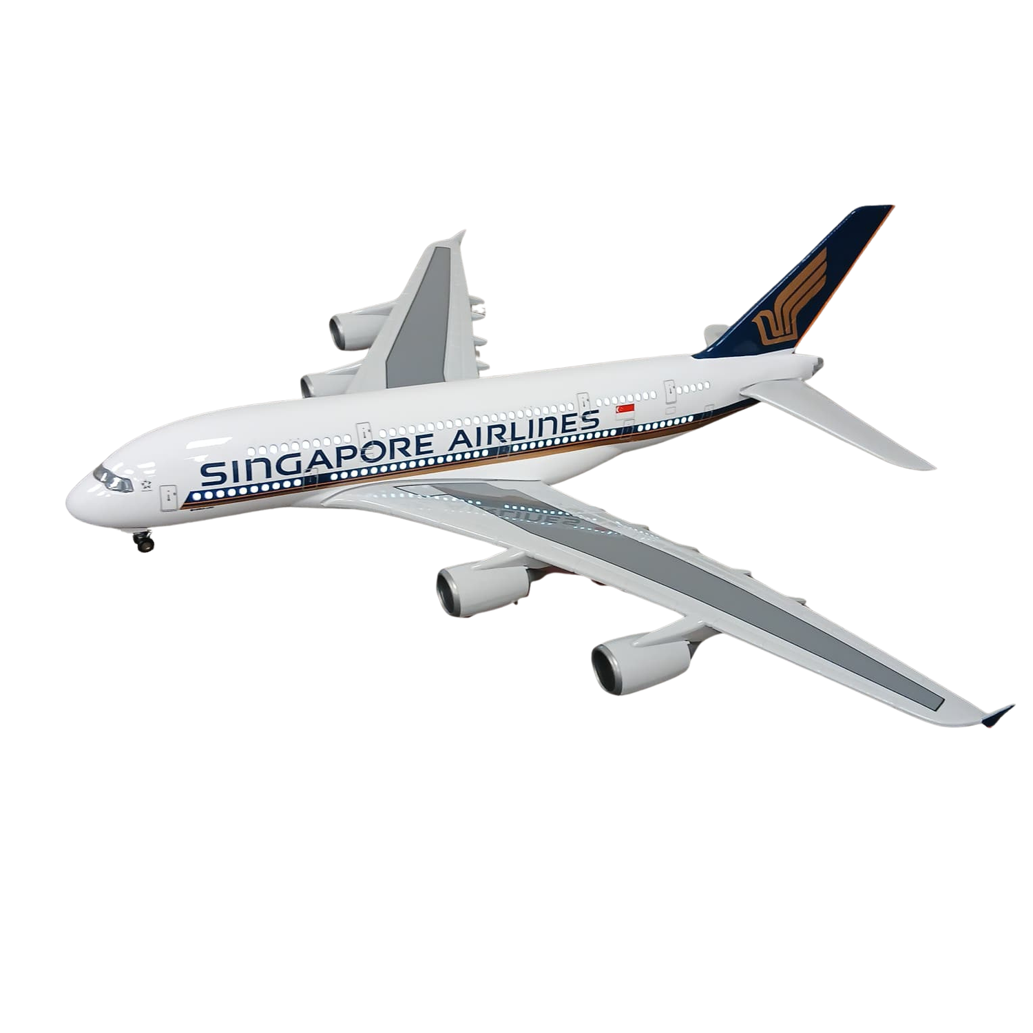 Singapore Airlines Airbus A380 Model Aircraft Large Display Plane