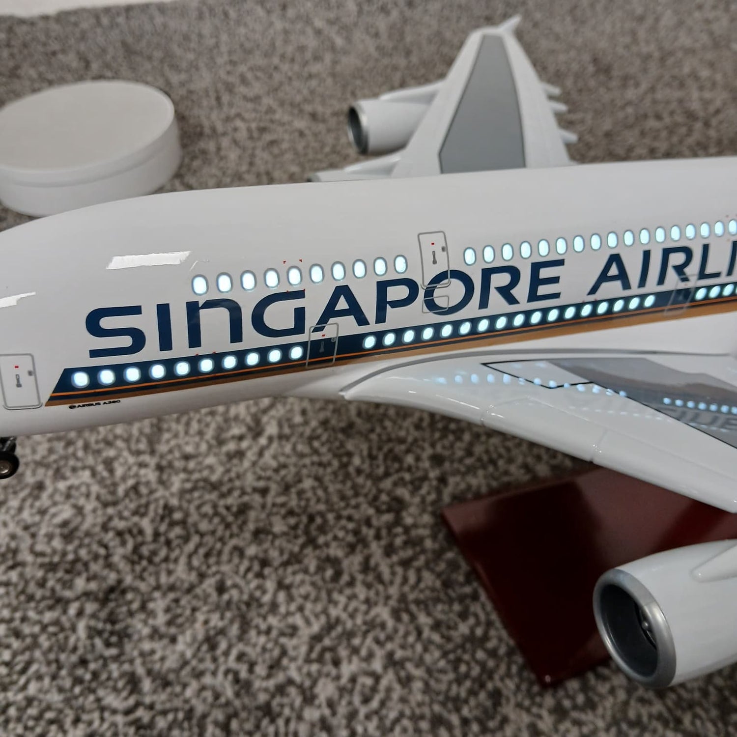 Singapore Airlines Airbus A380 Model Aircraft Large Display Plane