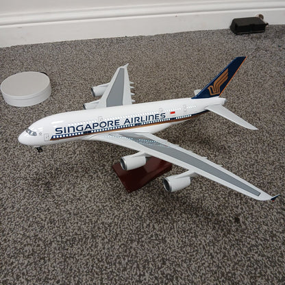 Singapore Airlines Airbus A380 Model Aircraft Large Display Plane