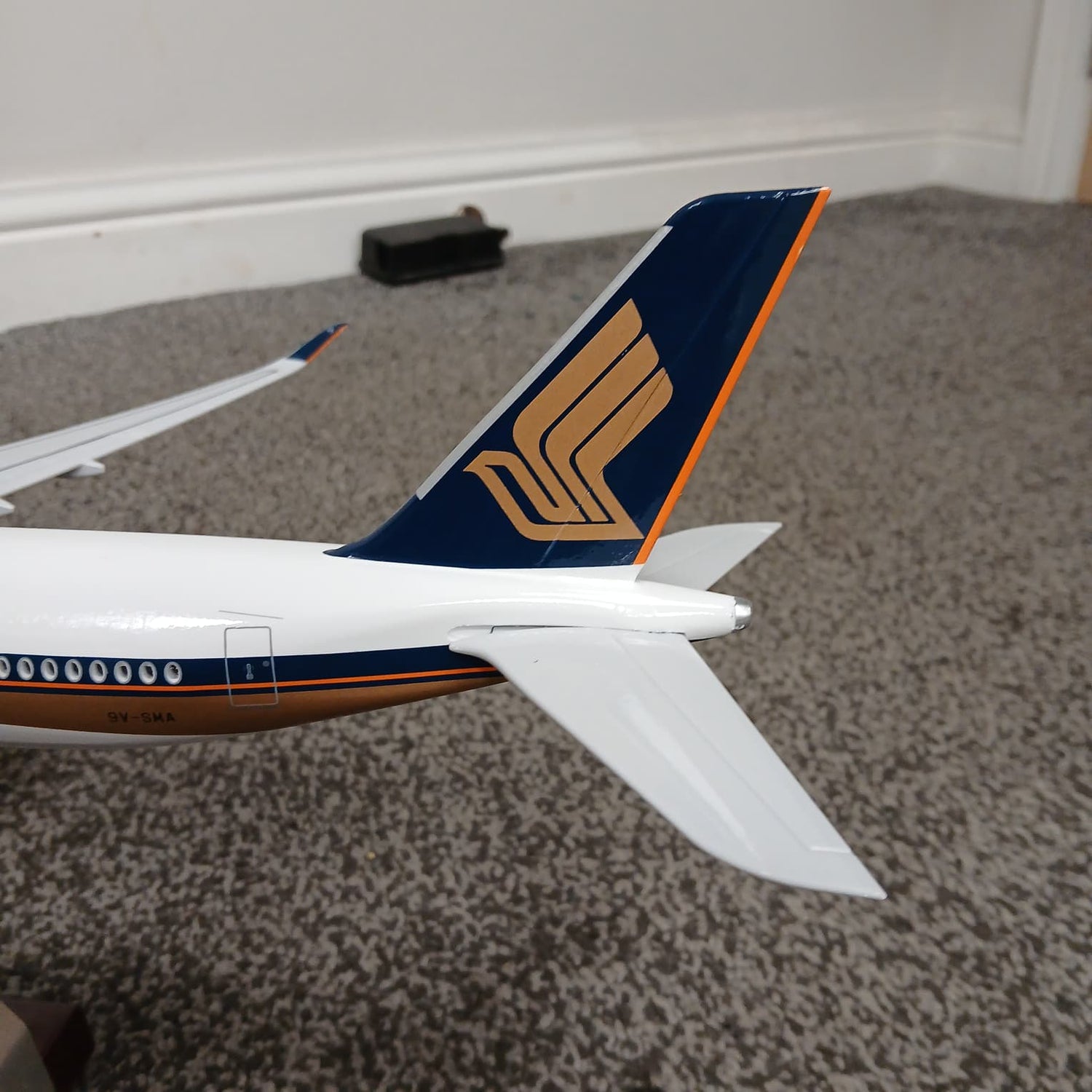 Singapore Airlines Airbus A350 Model Aircraft Large Display Plane