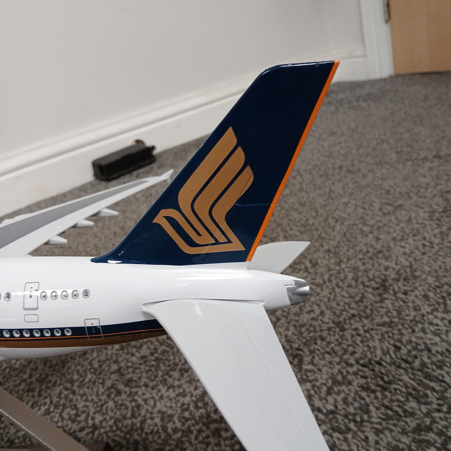 Singapore Airlines Airbus A380 Model Aircraft Large Display Plane