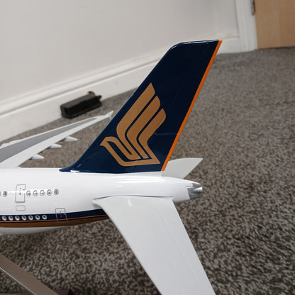 Singapore Airlines Airbus A380 Model Aircraft Large Display Plane