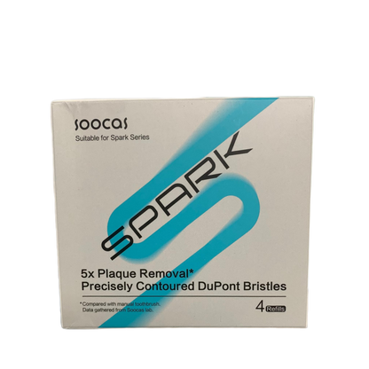 Soocas replacement toothbrush heads for Spark toothbrush