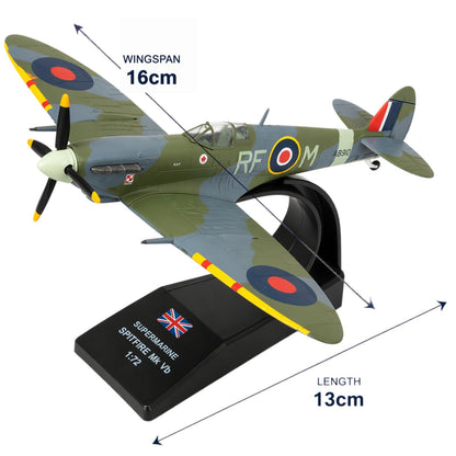 Spitfire MK V/trop Model Plane 1:72 RAF 328 Sqn