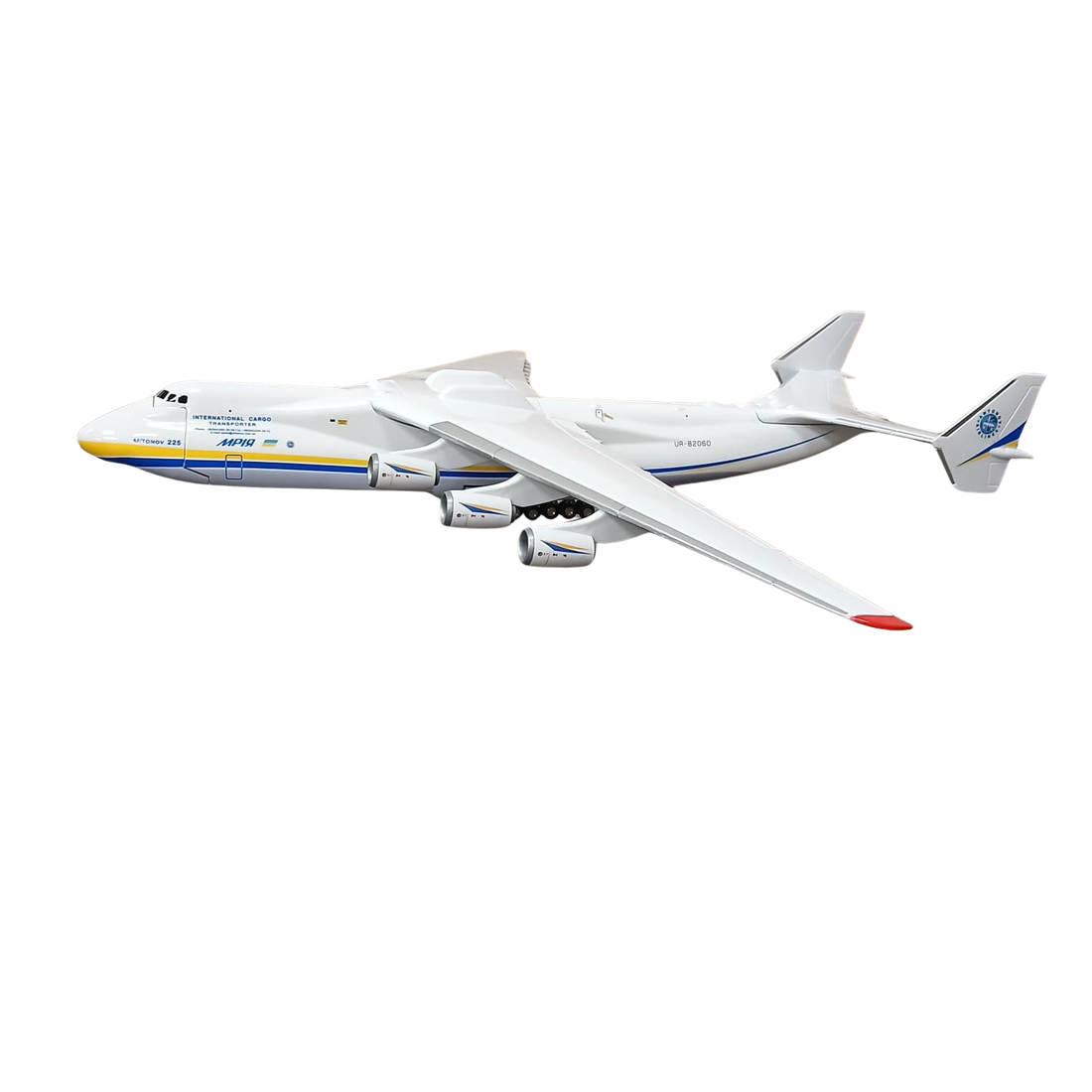 Antonov An-225 Mriya Ukraine Cargo Aircraft Model Plane 1:200
