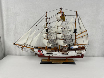 US Coast Guard Model Ship - Fully Assembled with Stand 65cm Length