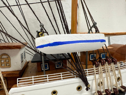 US Coast Guard Model Ship - Fully Assembled with Stand 65cm Length