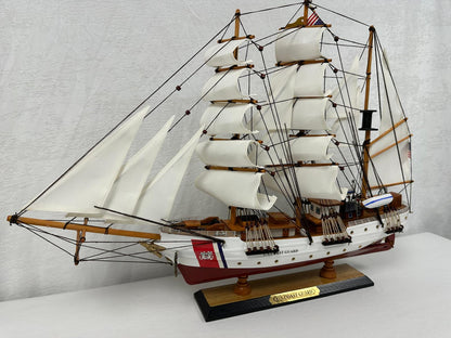 US Coast Guard Model Ship - Fully Assembled with Stand 65cm Length