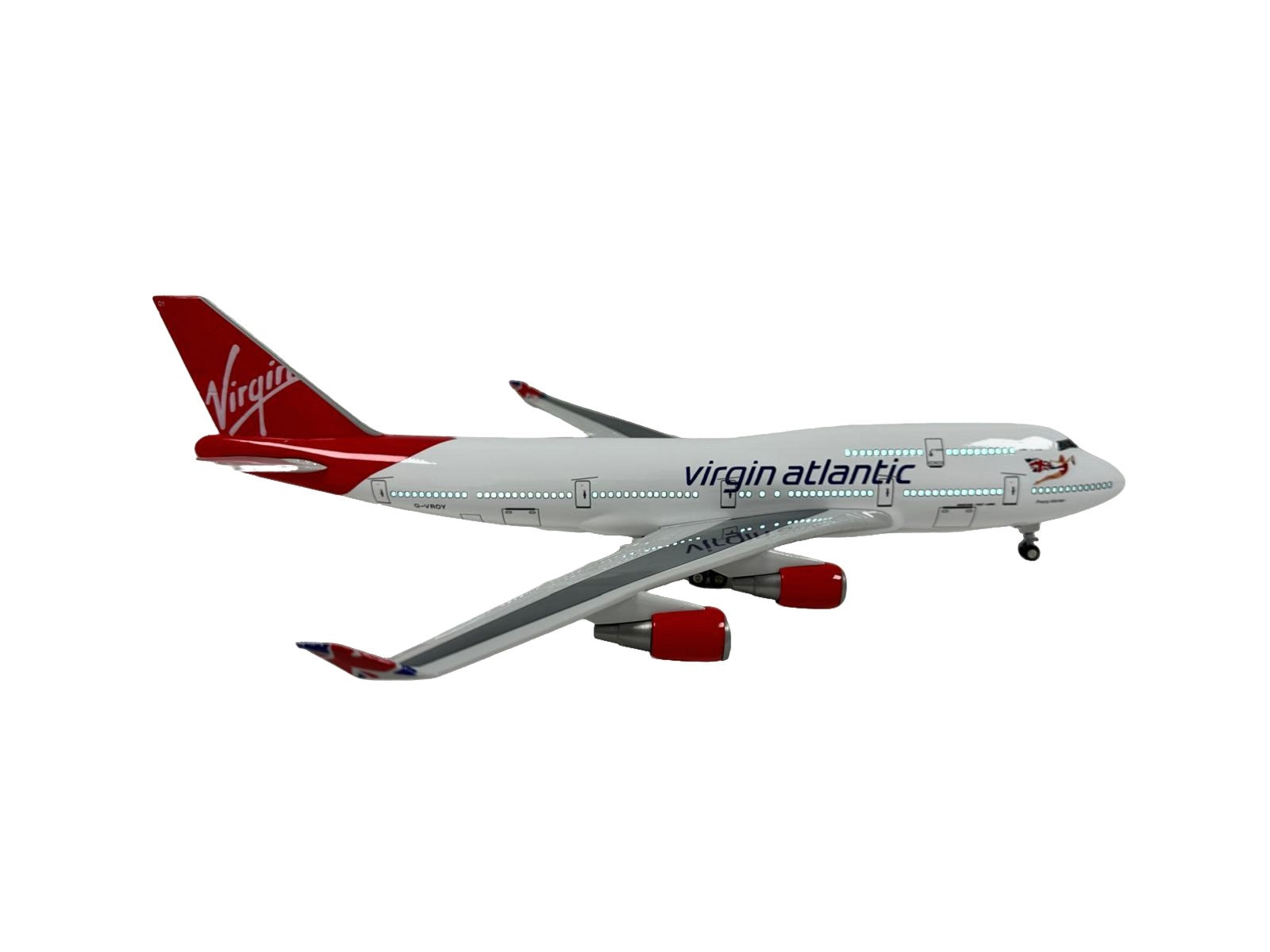 747 Boeing Model Plane Diecast Large Scale Christmas Gift