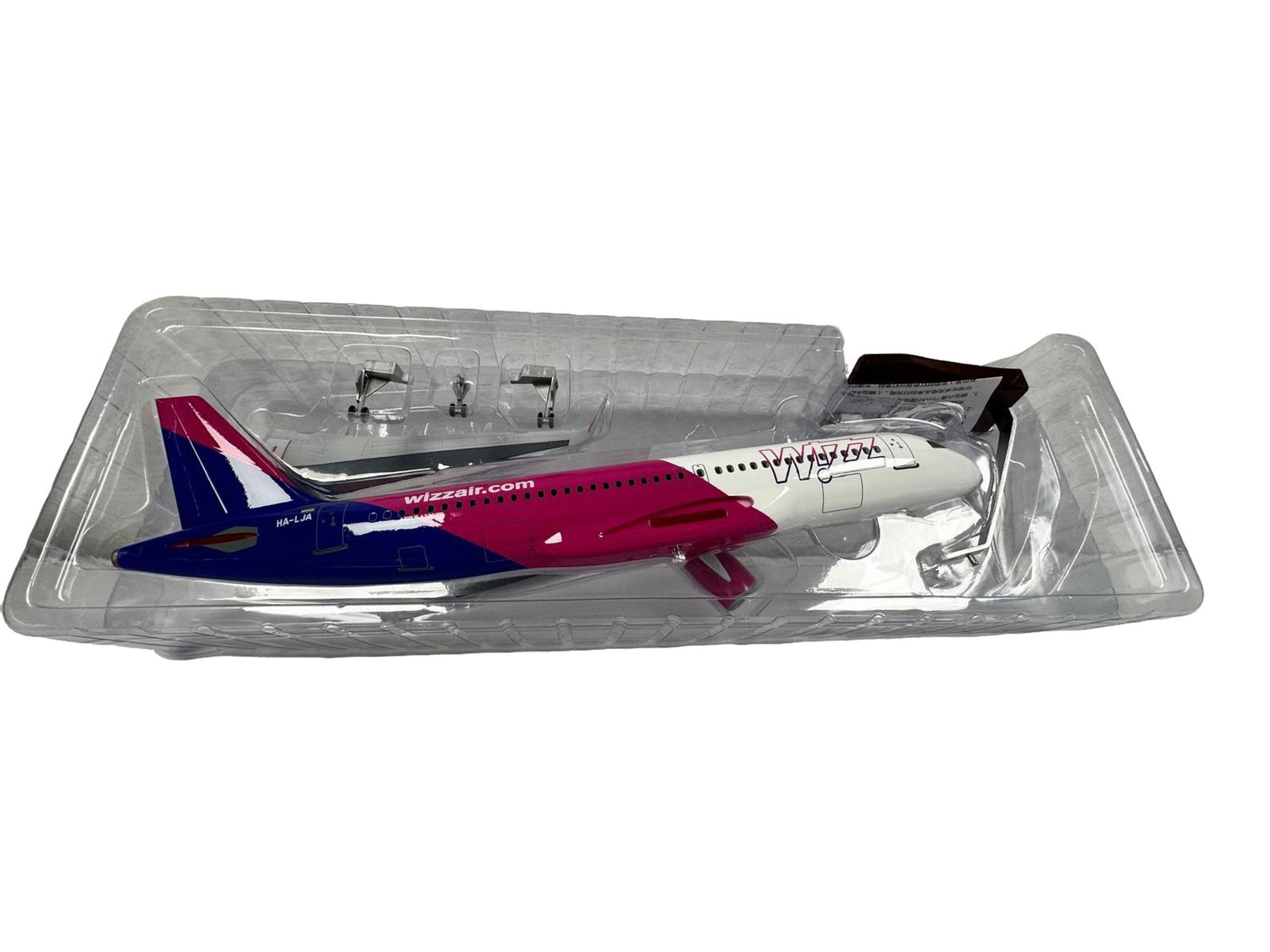 Wizzair A320 Airbus Model Plane Diecast Large Scale Christmas Gift with stand